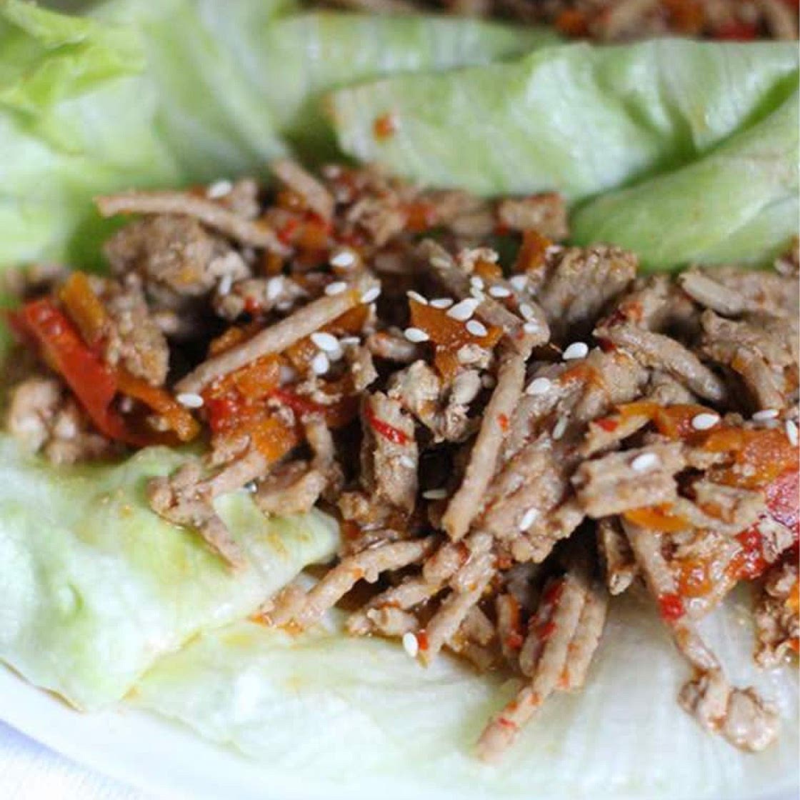 Asian Chicken Lettuce Wraps
