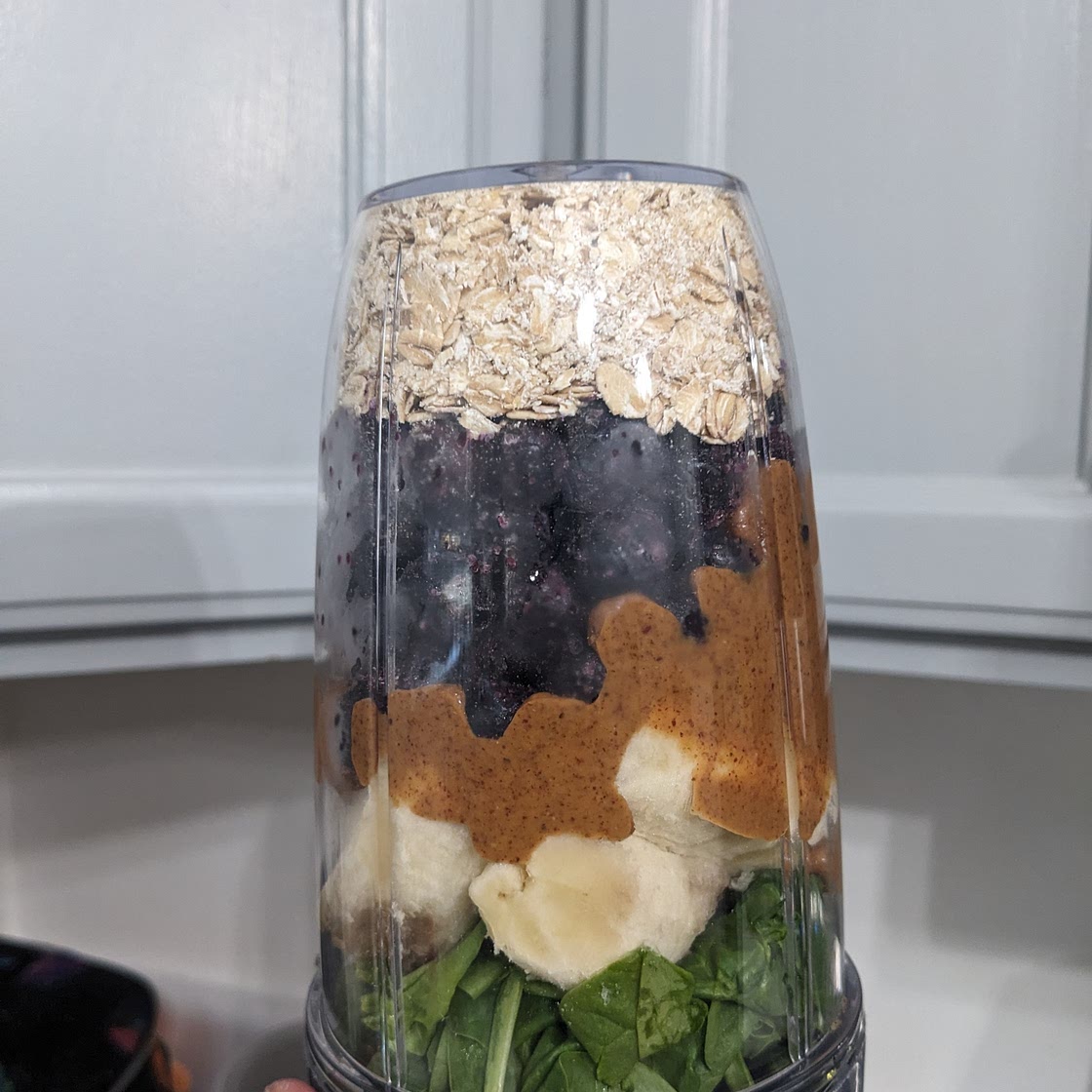 Blueberry Oat Smoothie