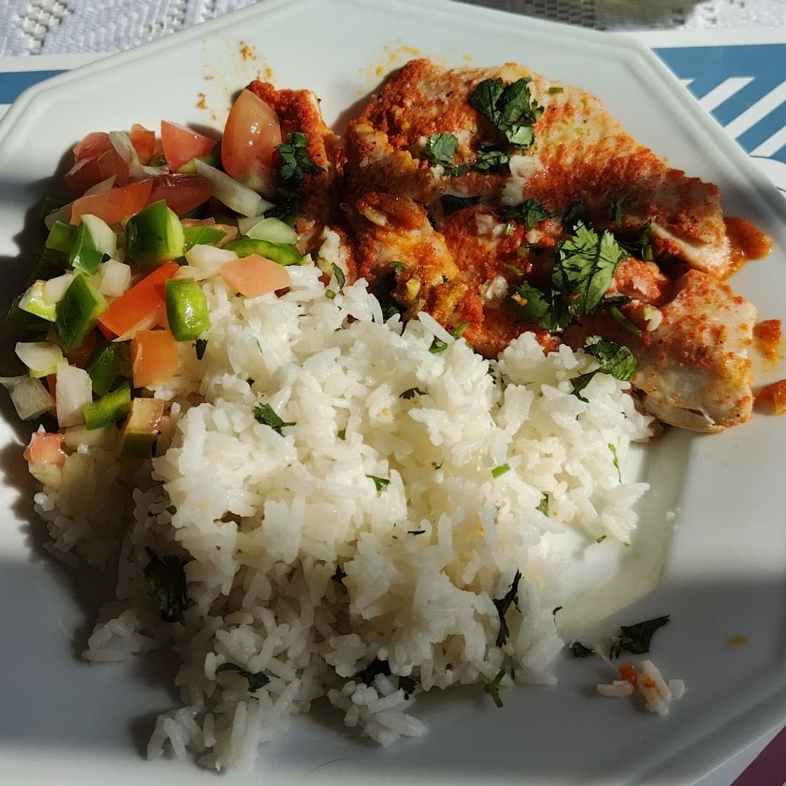GARLIC BUTTER OVEN BAKED TILAPIA