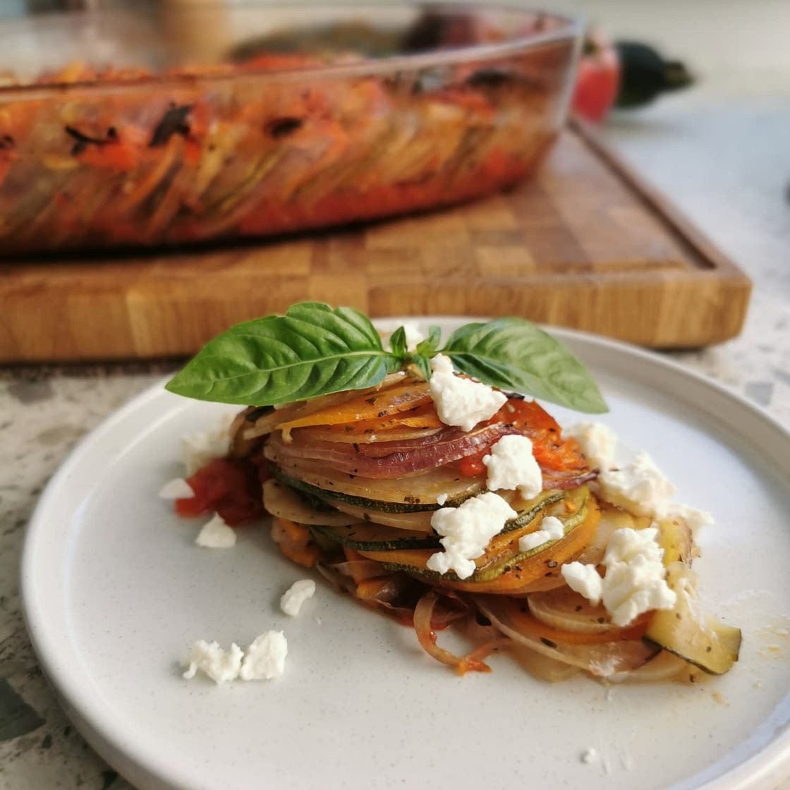 Briam: Traditional Greek Roasted Vegetables