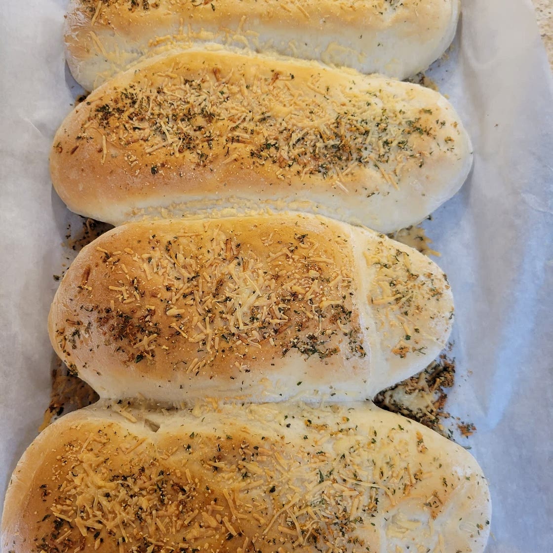 Subway Bread Recipe (Italian Herb and Cheese)