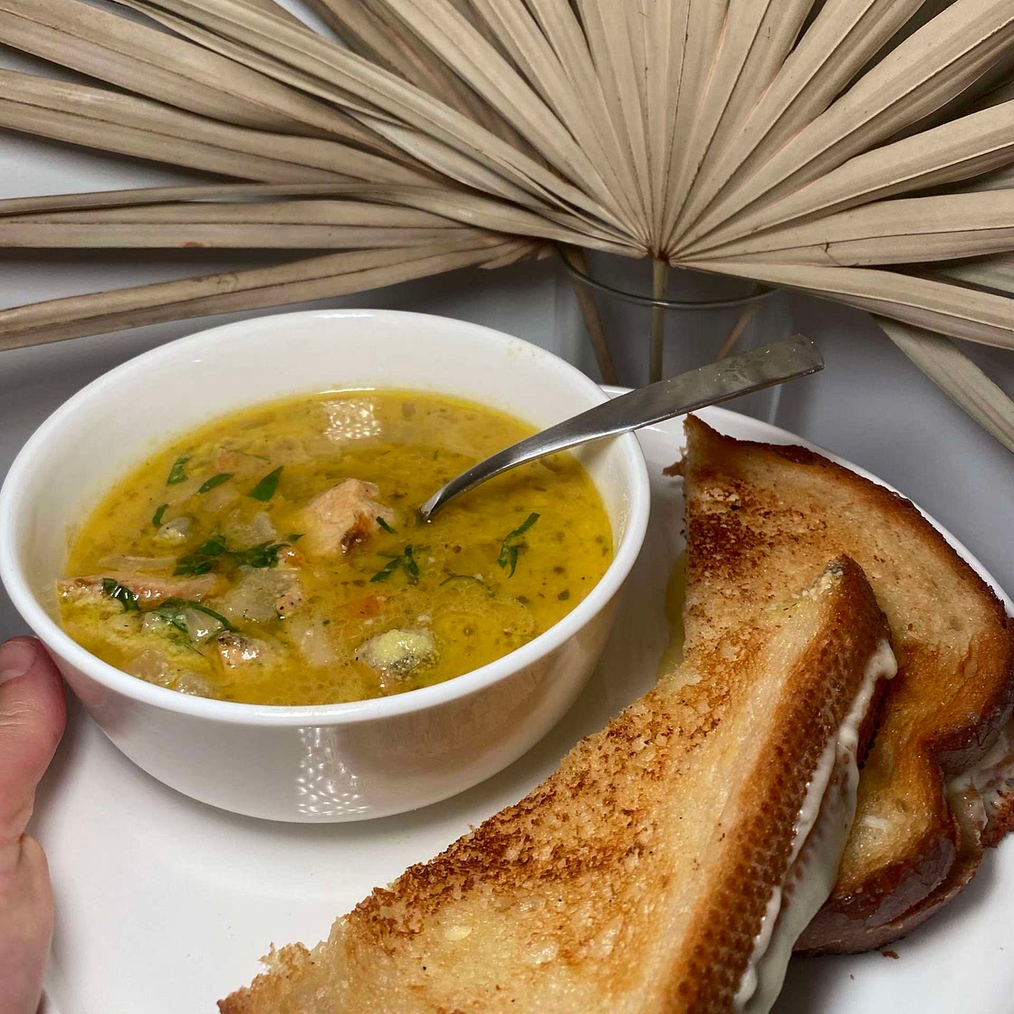 Creamy Chicken Noodle Soup