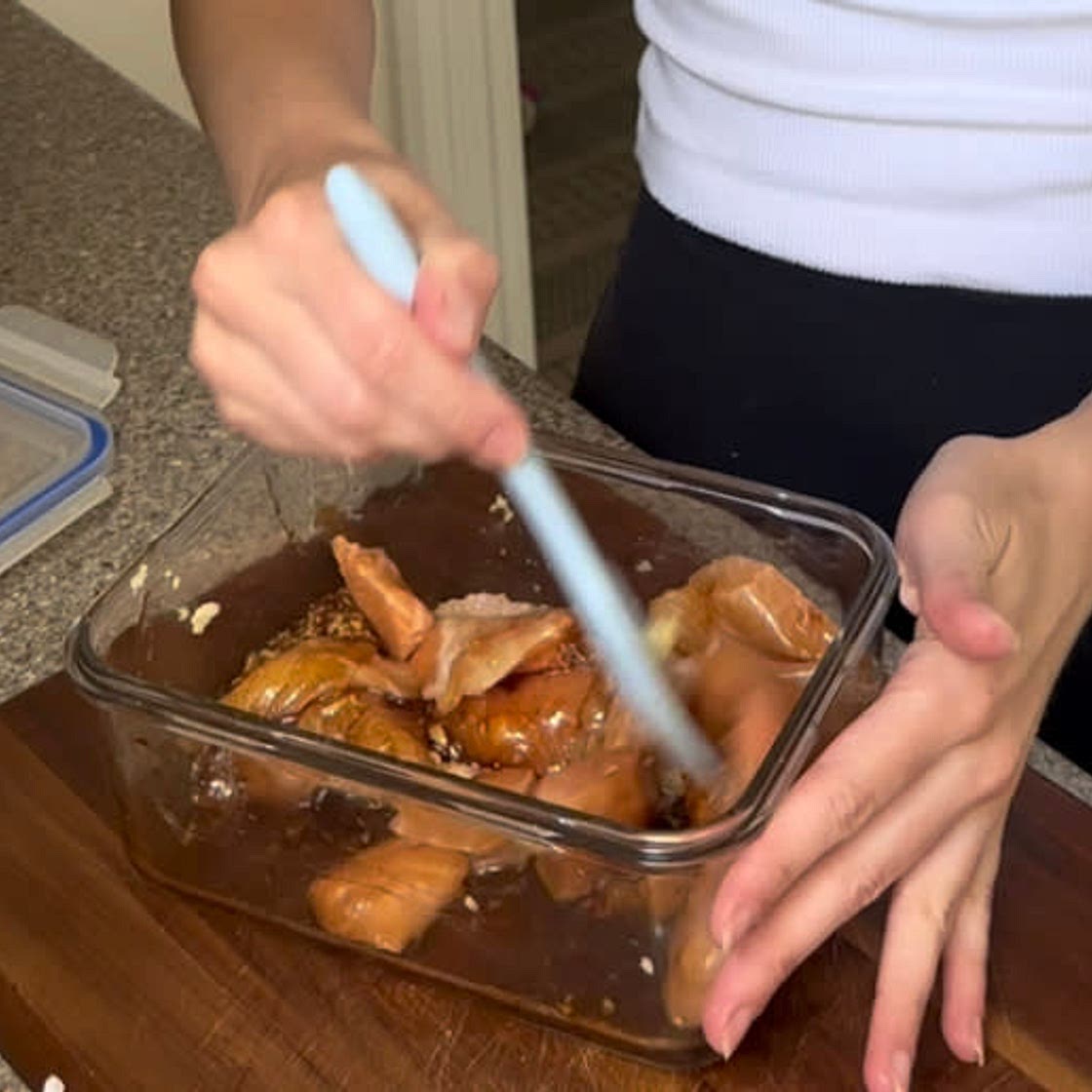 Honey garlic Salmon marinade 