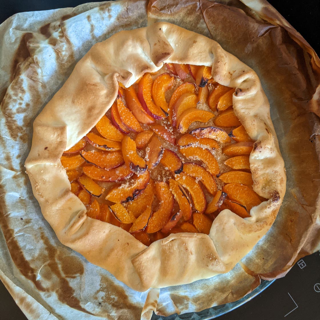Tarte à l'abricot de Lenaadorable