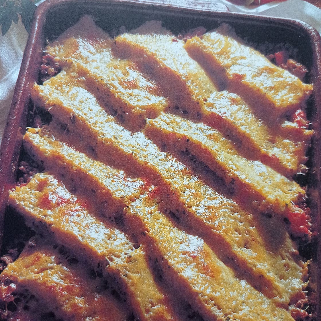Polenta à la viande hachée