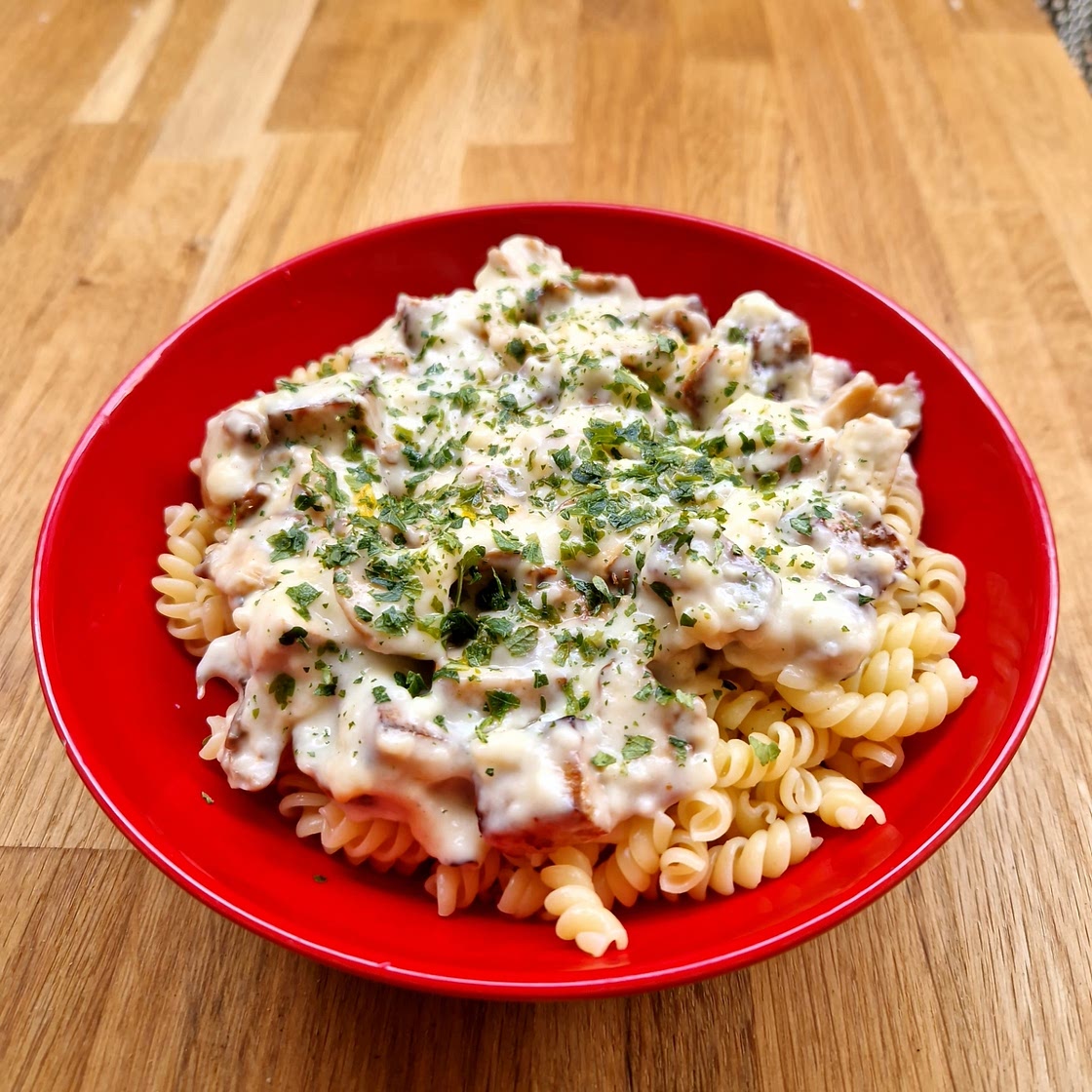 Blanquette de poulet aux champignons