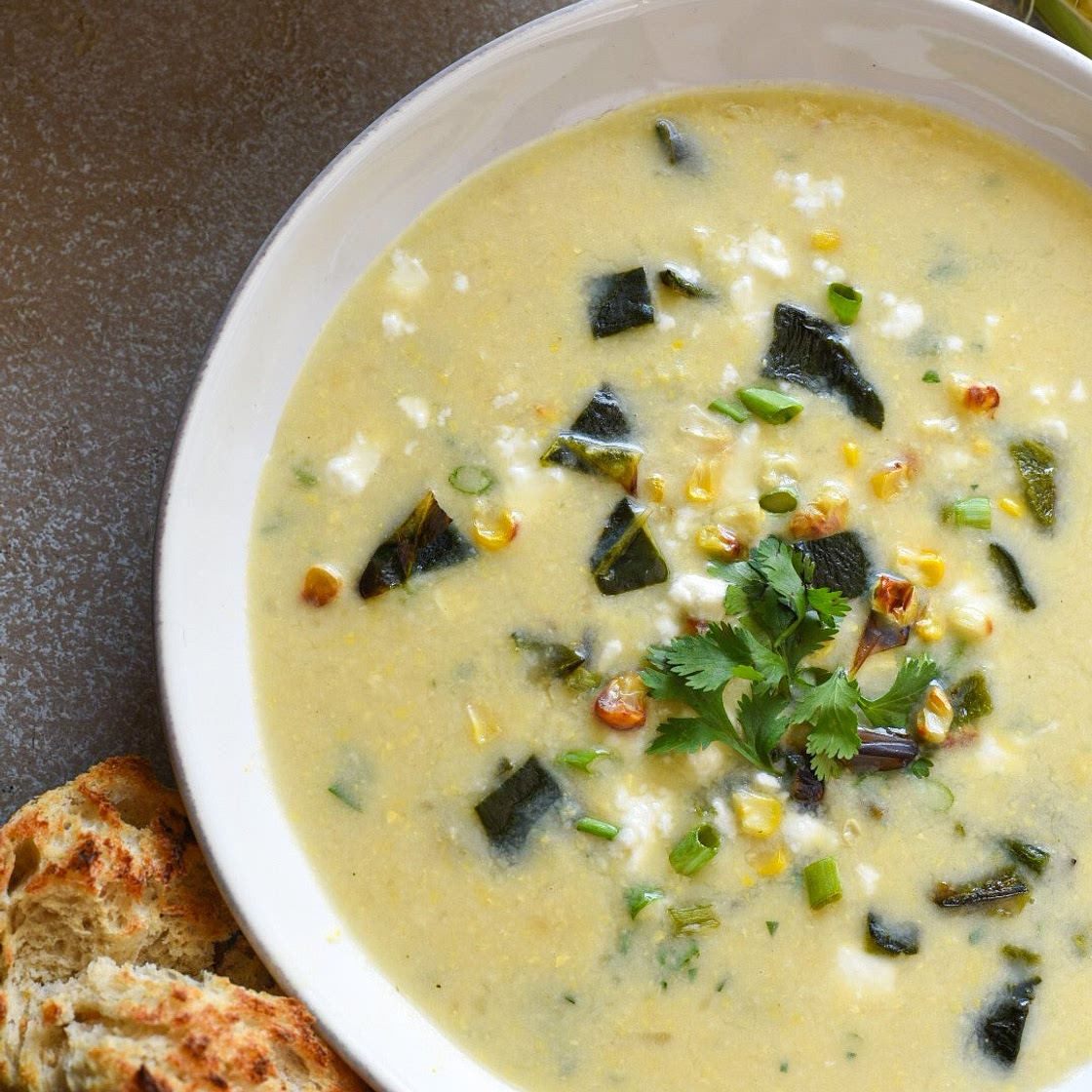 Poblano Corn Chowder