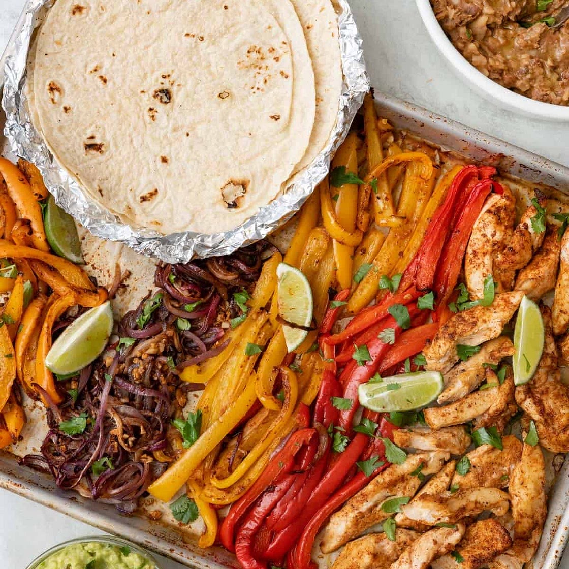sheet pan fajitas
