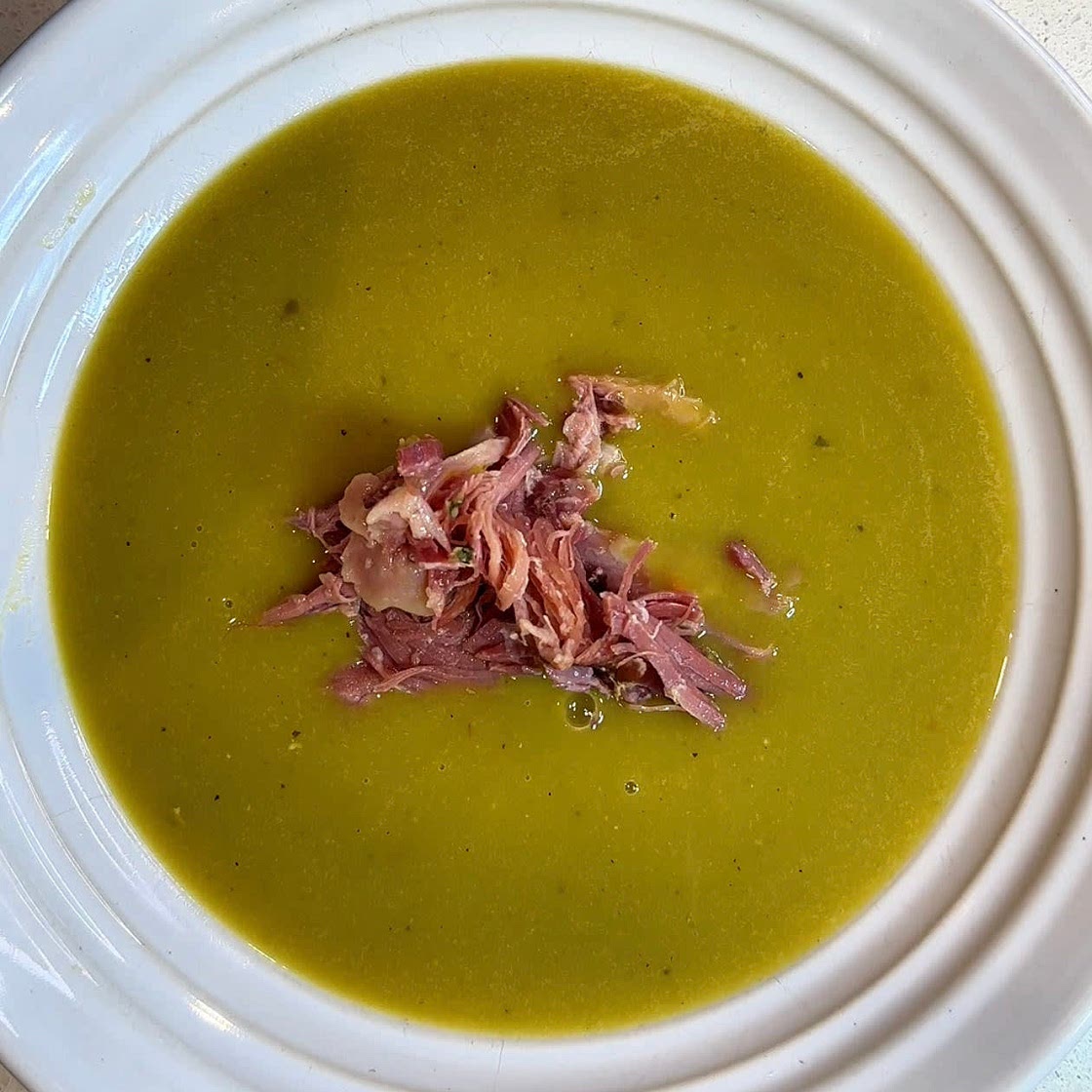 Slow cooker Pea and Ham Soup