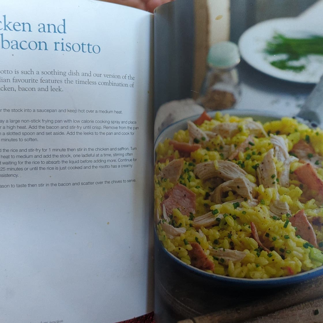 Chicken and bacon risotto (slimming world)
