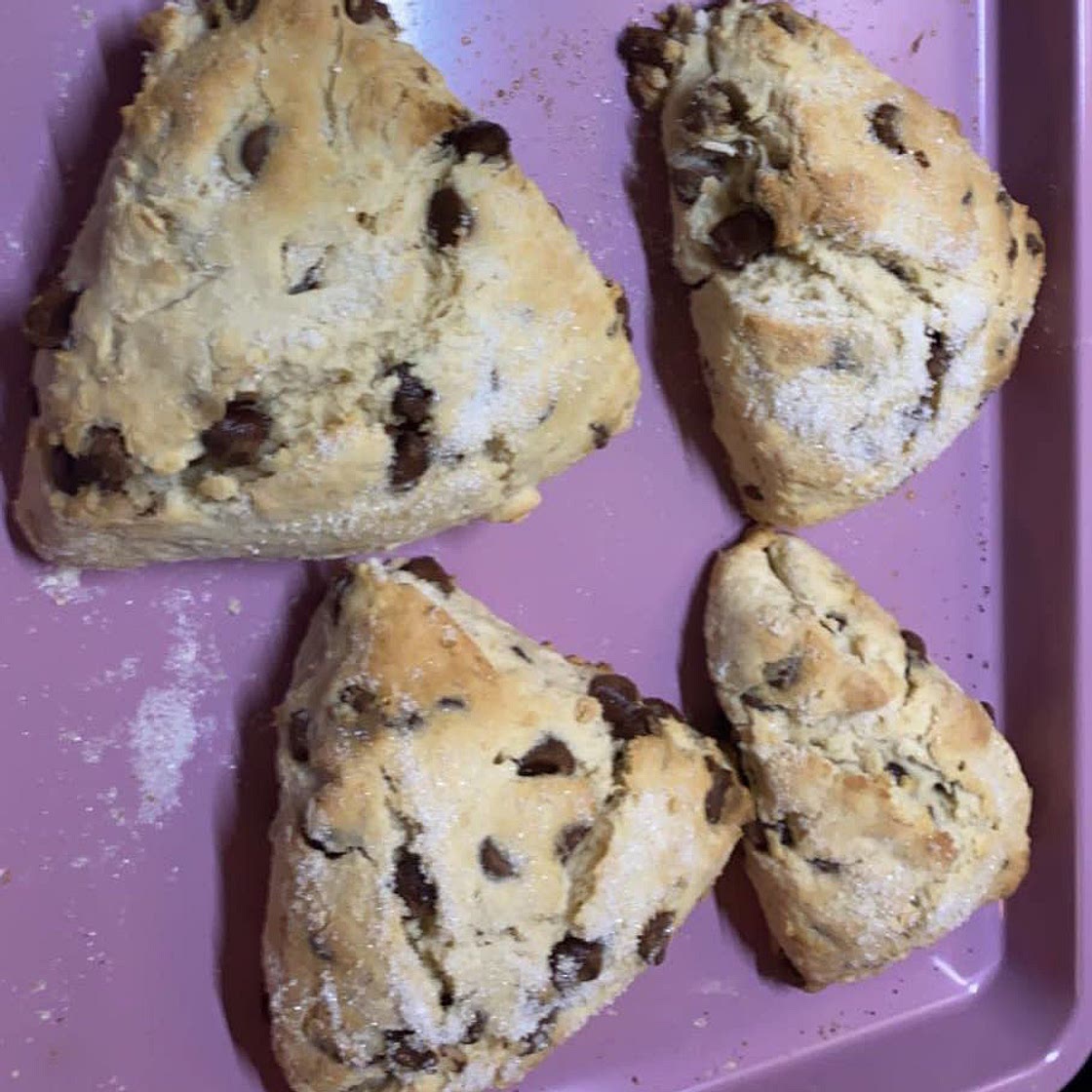 Chocolate Chip Scones