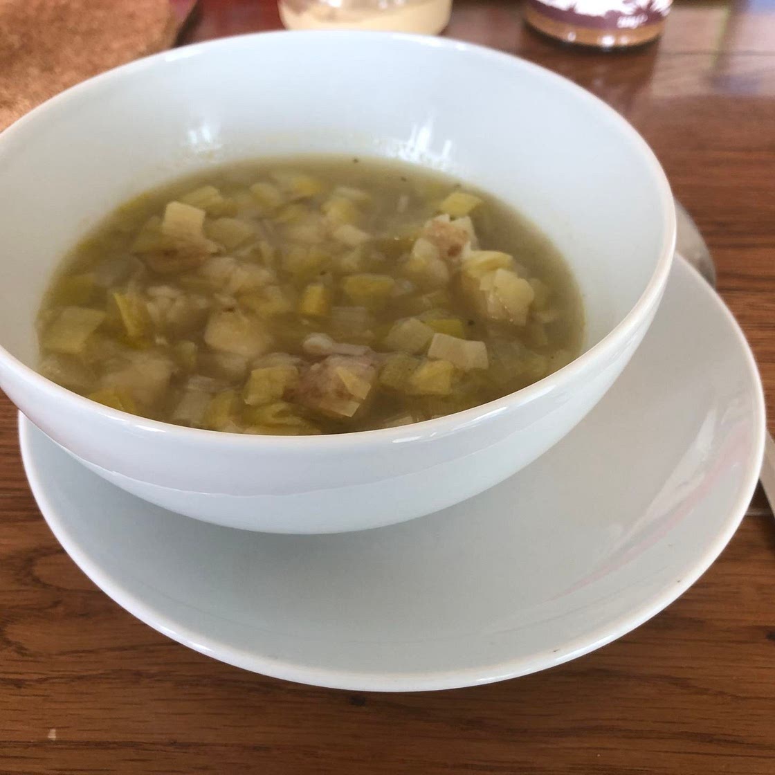 Leek and Potato soup