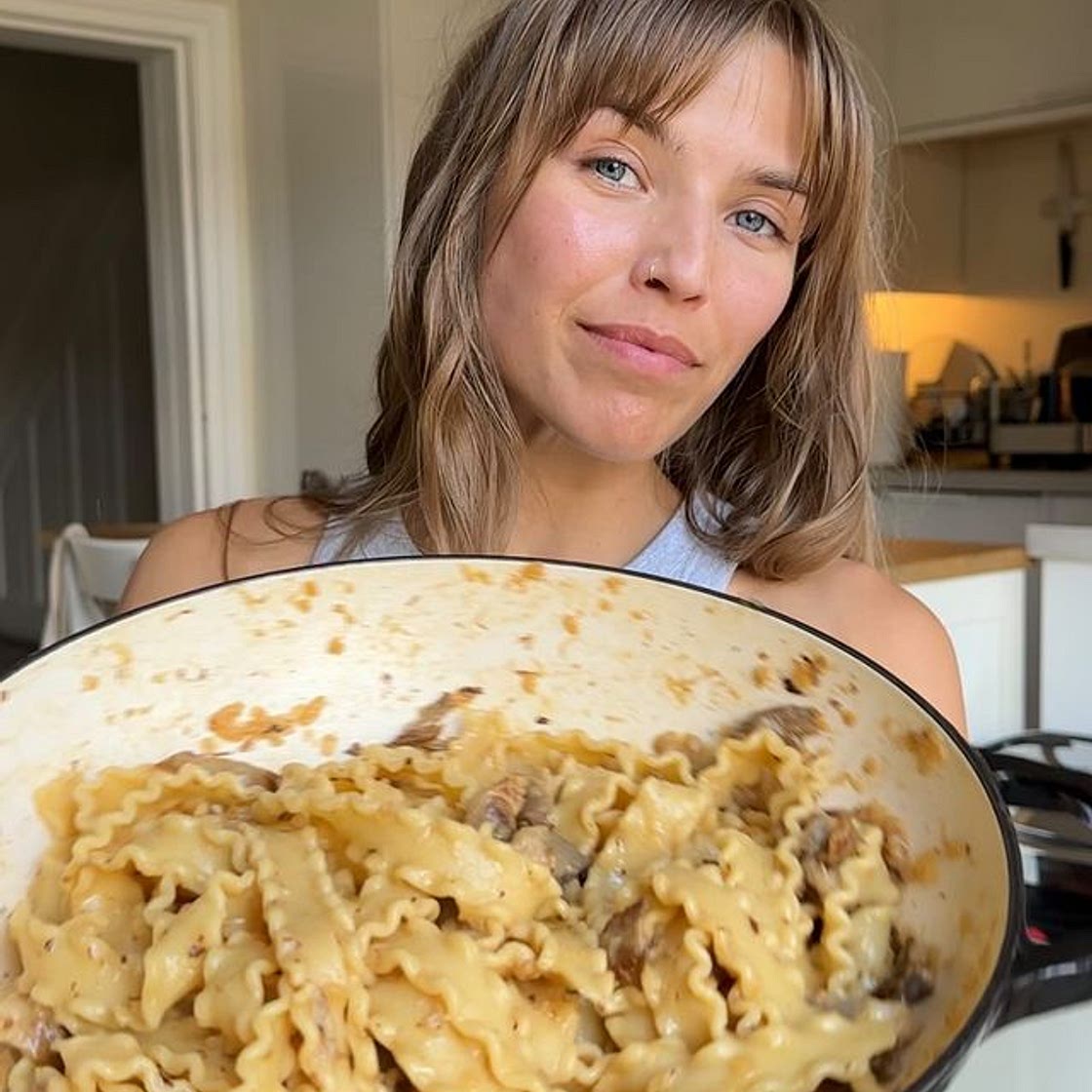 Miso Mushroom Pasta