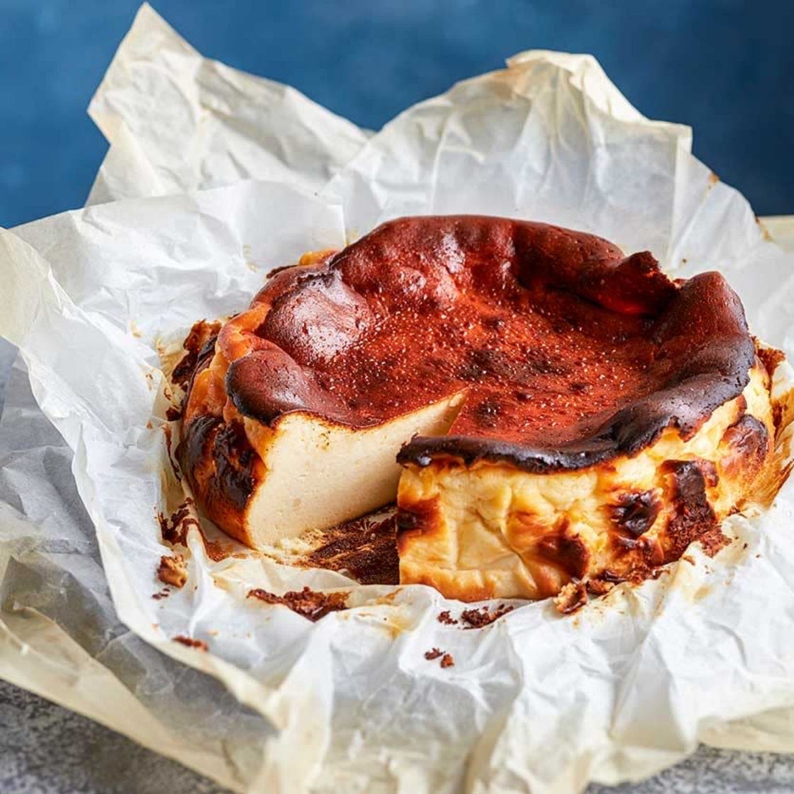 Basque burnt cheesecake