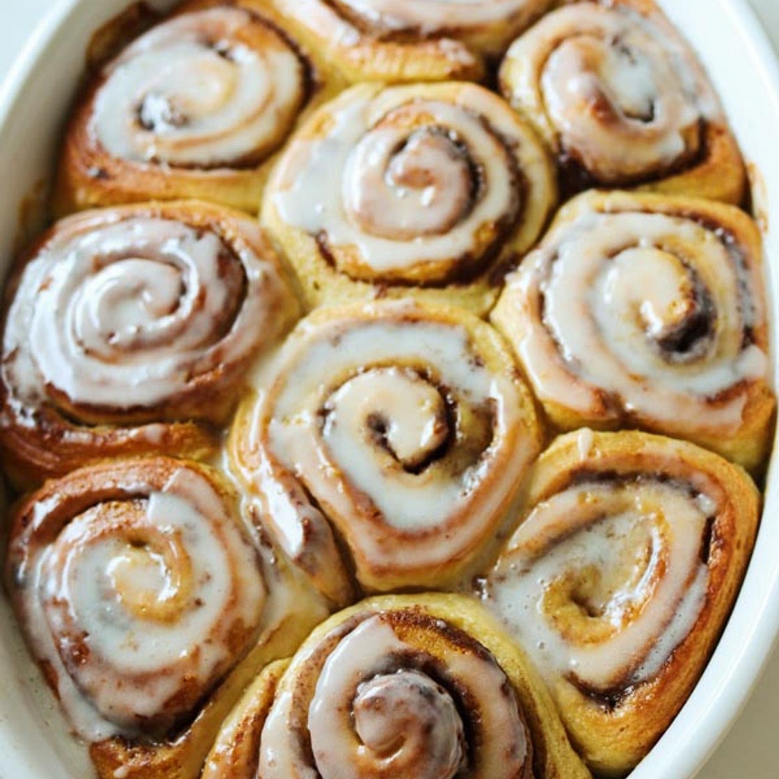 Viral Tiktok Cinnamon Rolls with Heavy Cream