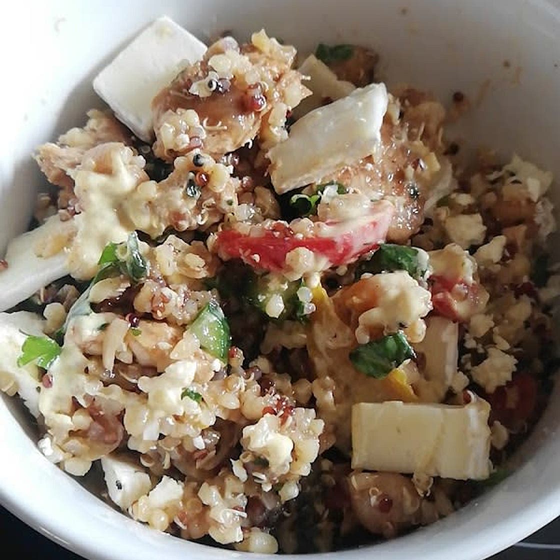Quinoa indulge bowl