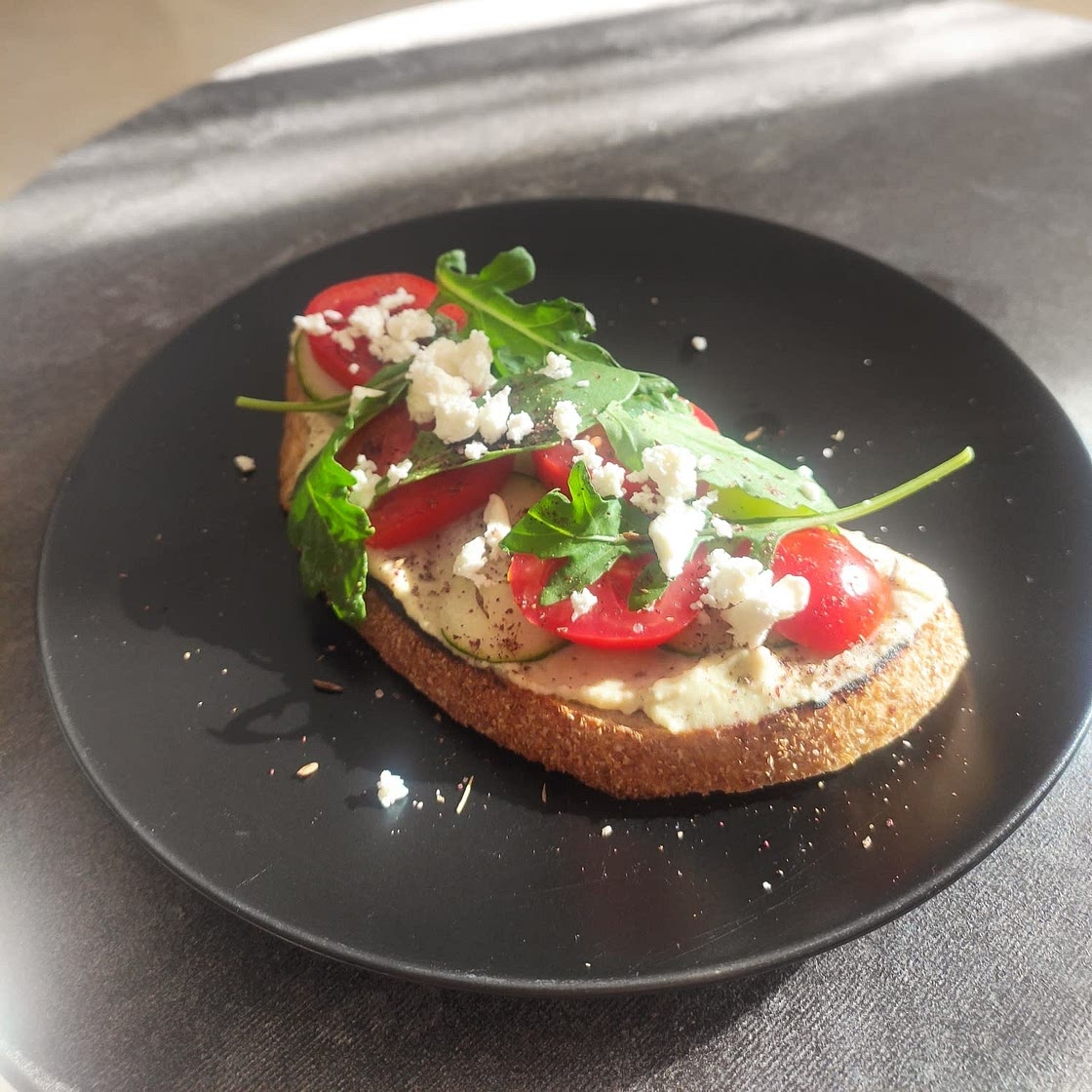 Mediterranean-Style Breakfast Toast