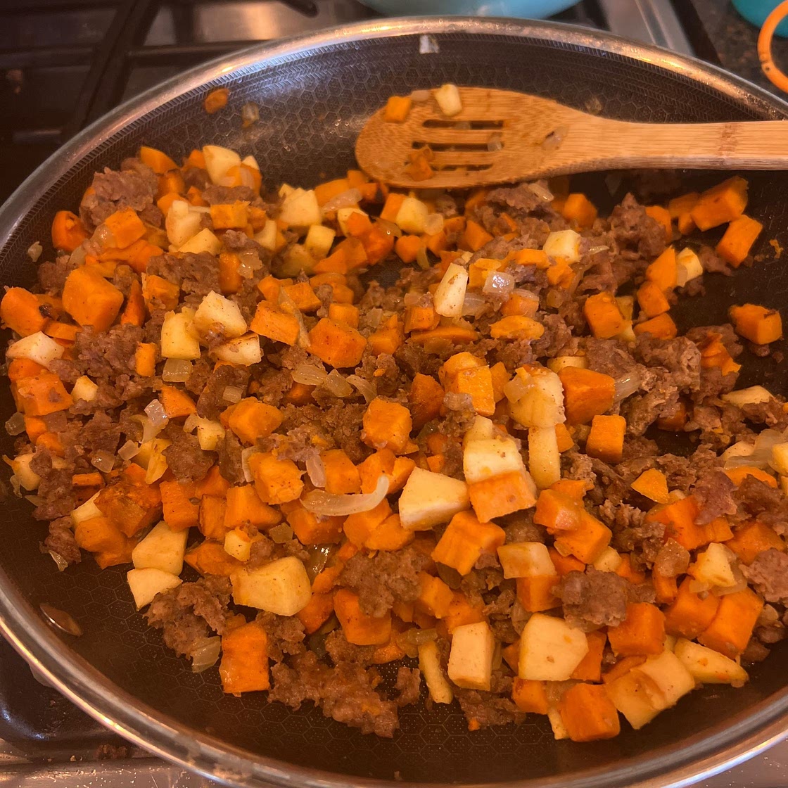 Sweet Potato Sausage Hash (Paleo/Whole30)