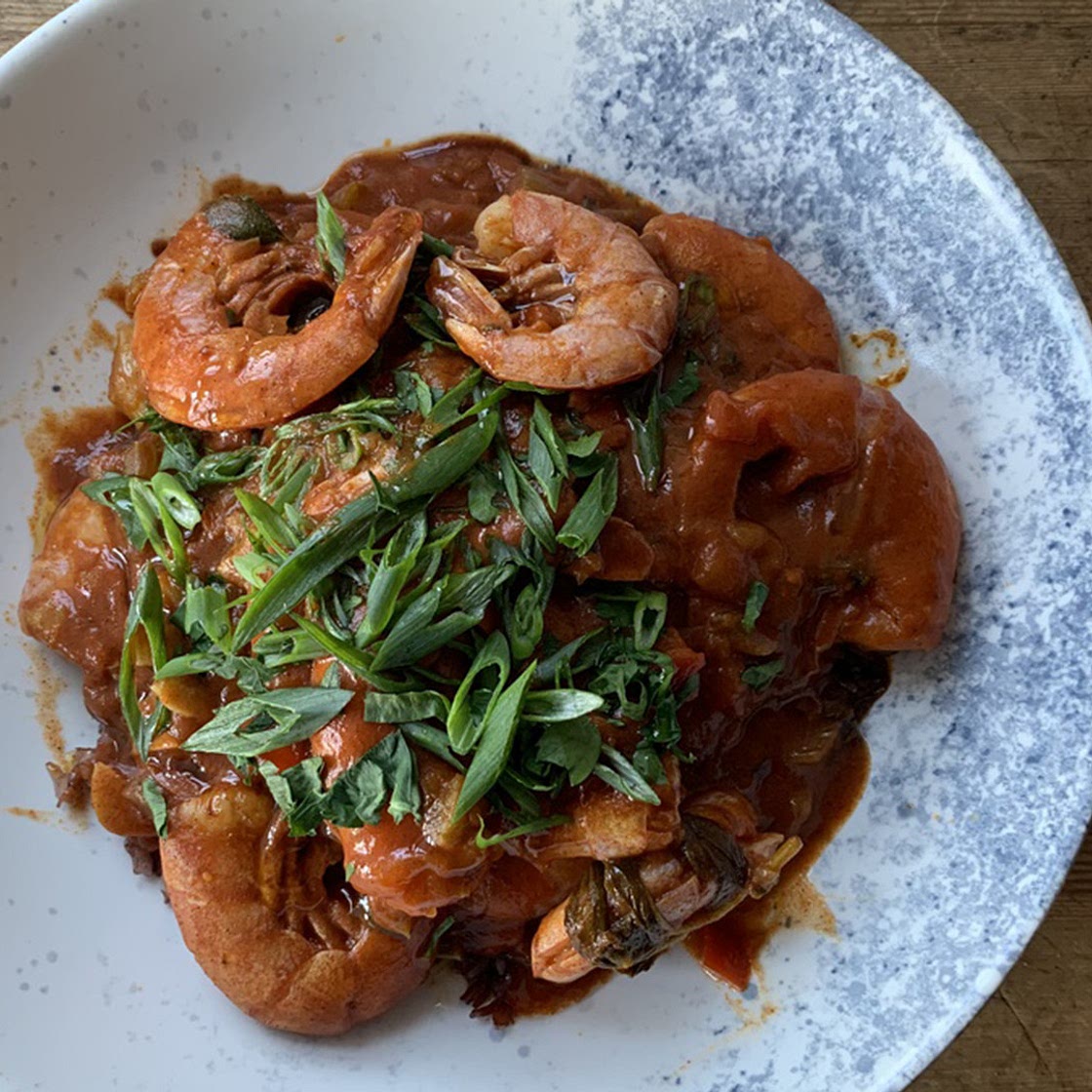 Shrimp etouffee