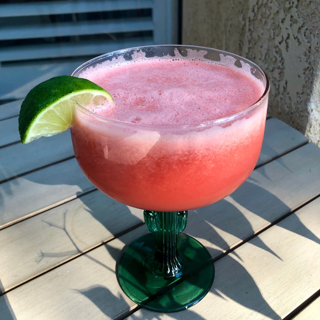 2 Ingredient Watermelon Slushie