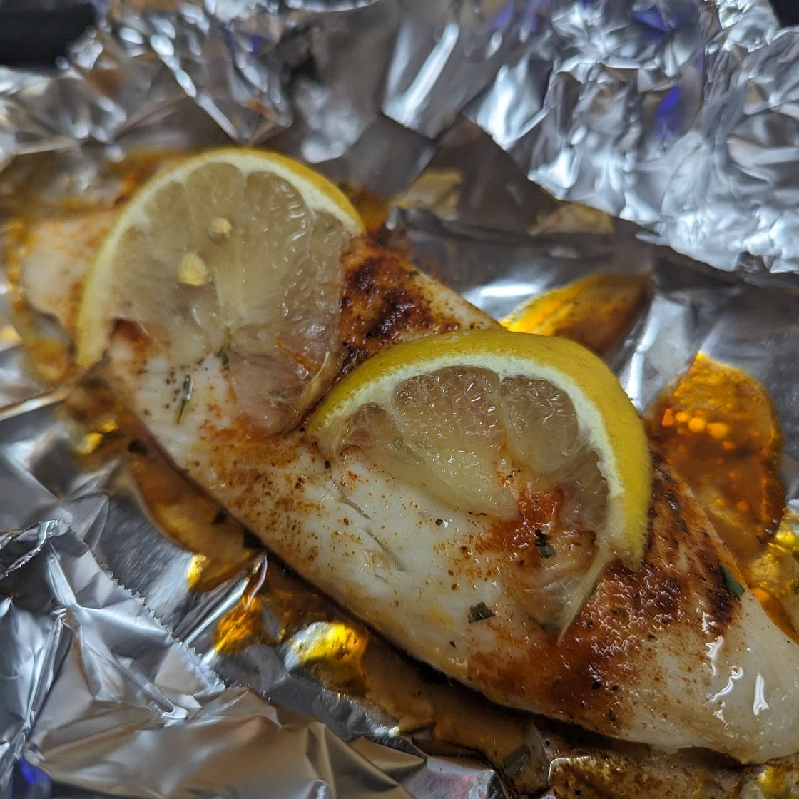 Baked fish