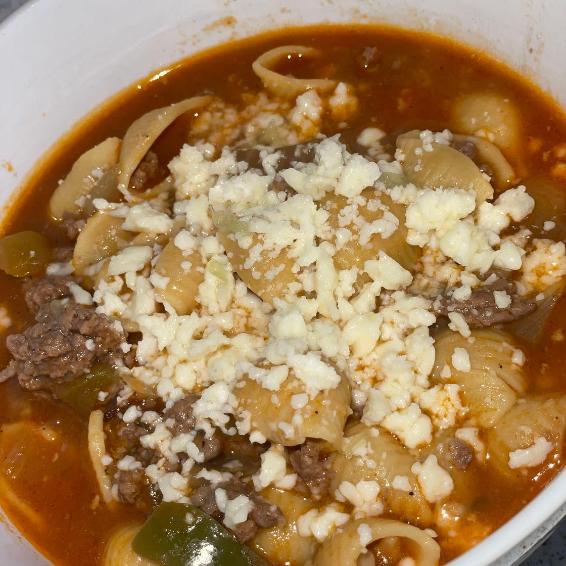Sopa de Conchas (Sopita)