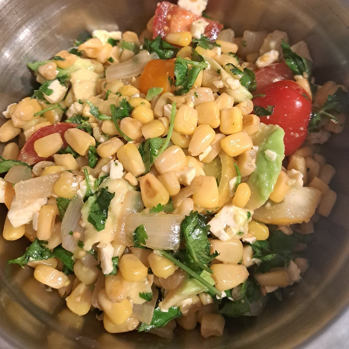 Mexican Street Corn Salad Recipe