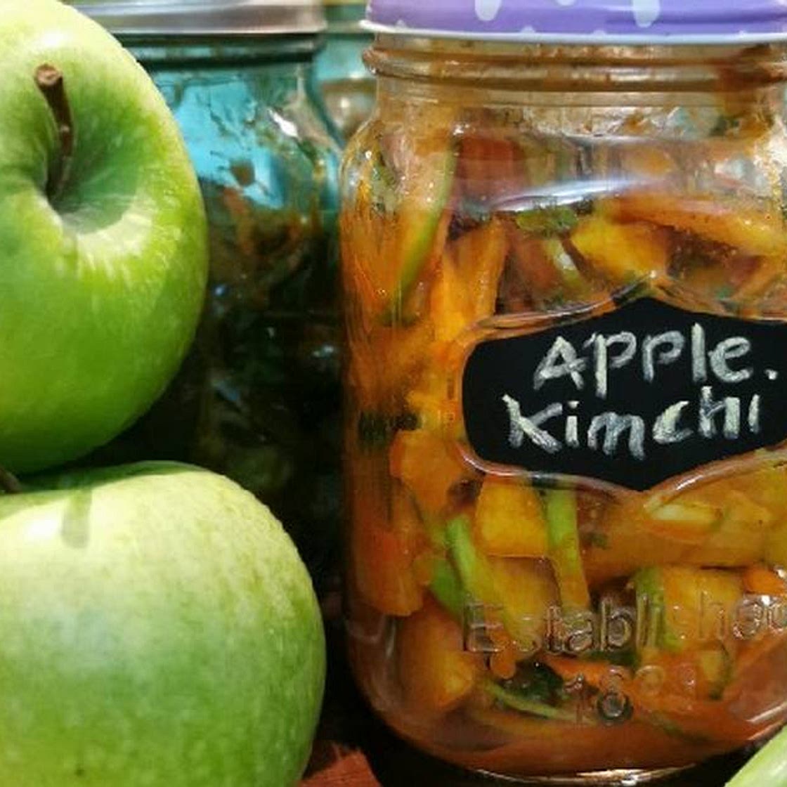 Green Apple Kimchi