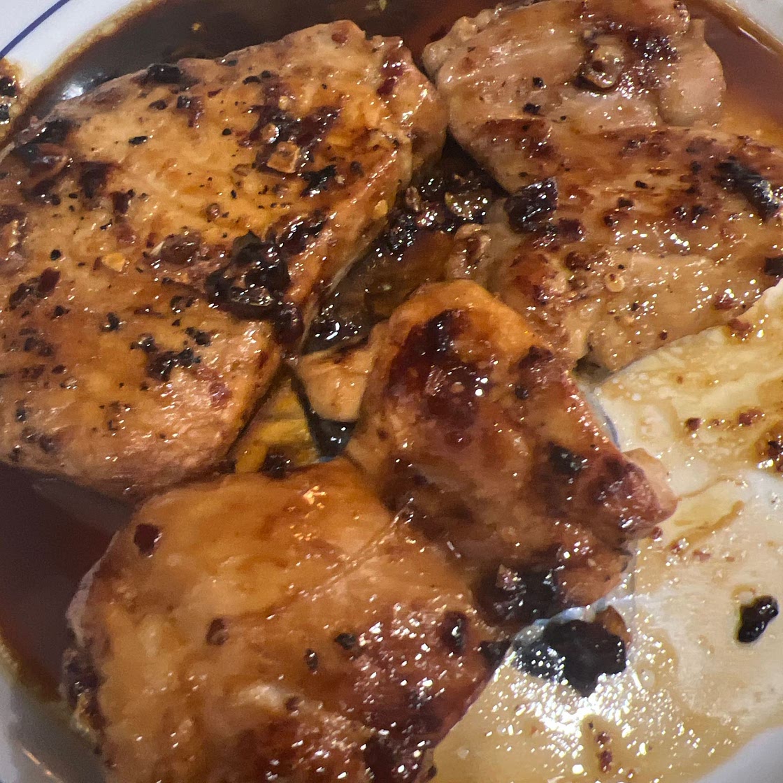 Garlic Brown Sugar Pork Chops