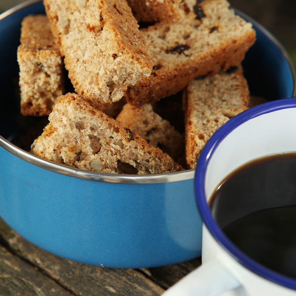 Sugar-Free Bran Rusks — On The Board