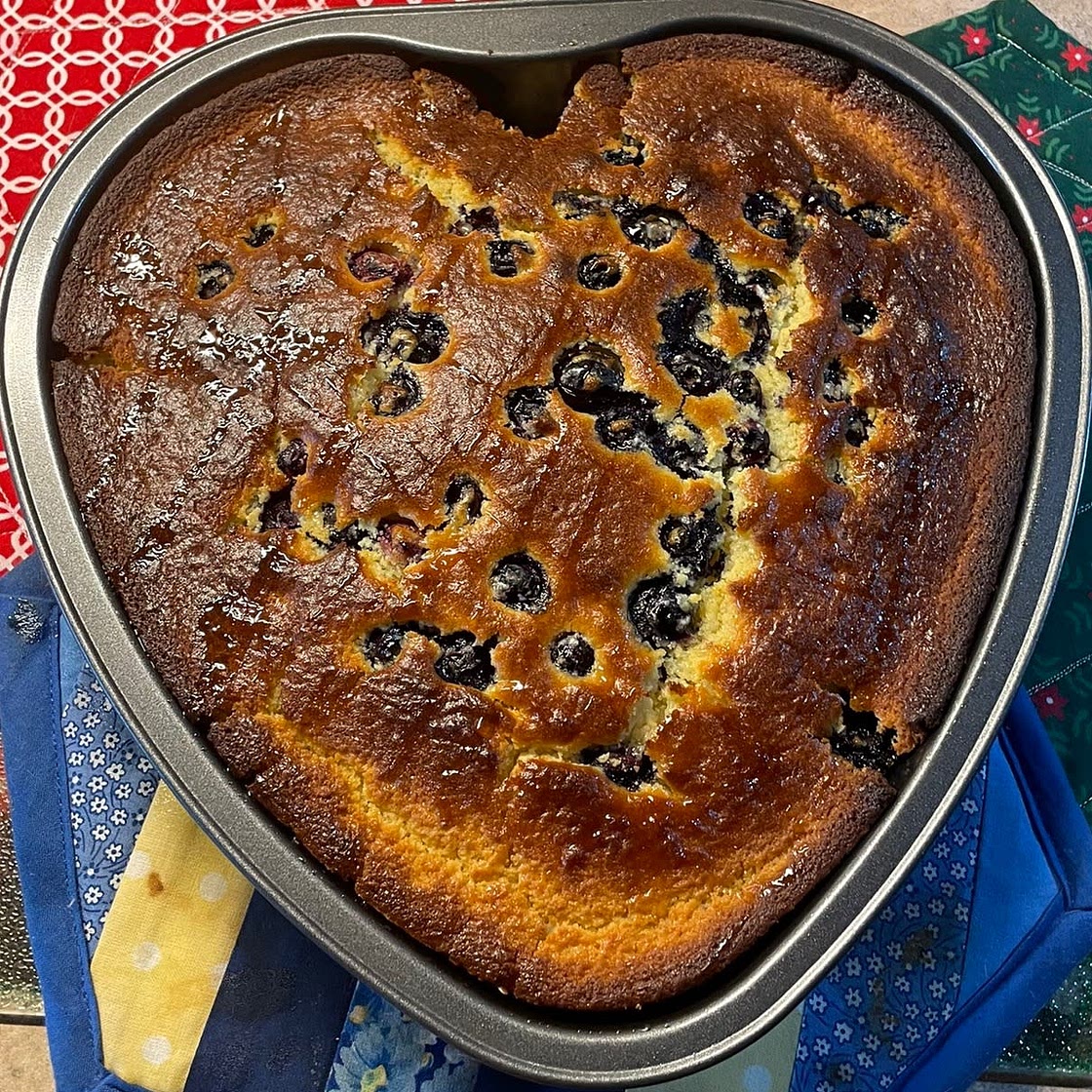BLUEBERRY RICOTTA CAKE