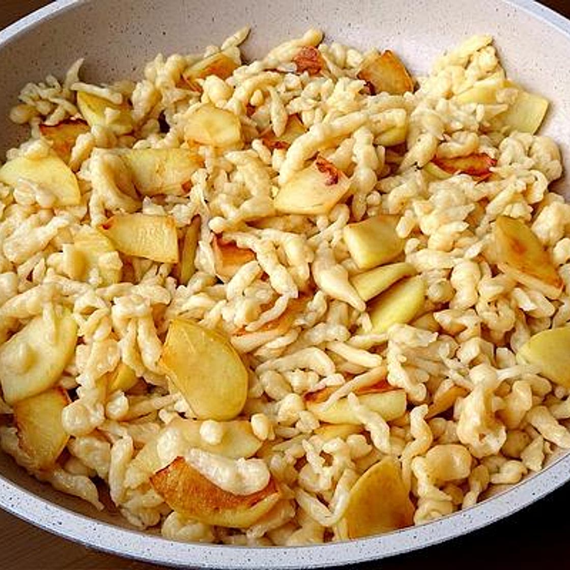 Apple Spaetzle