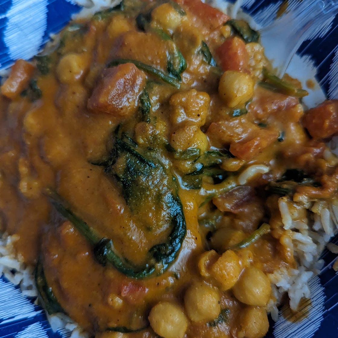 Tikka Masala Inspired Chickpea Curry