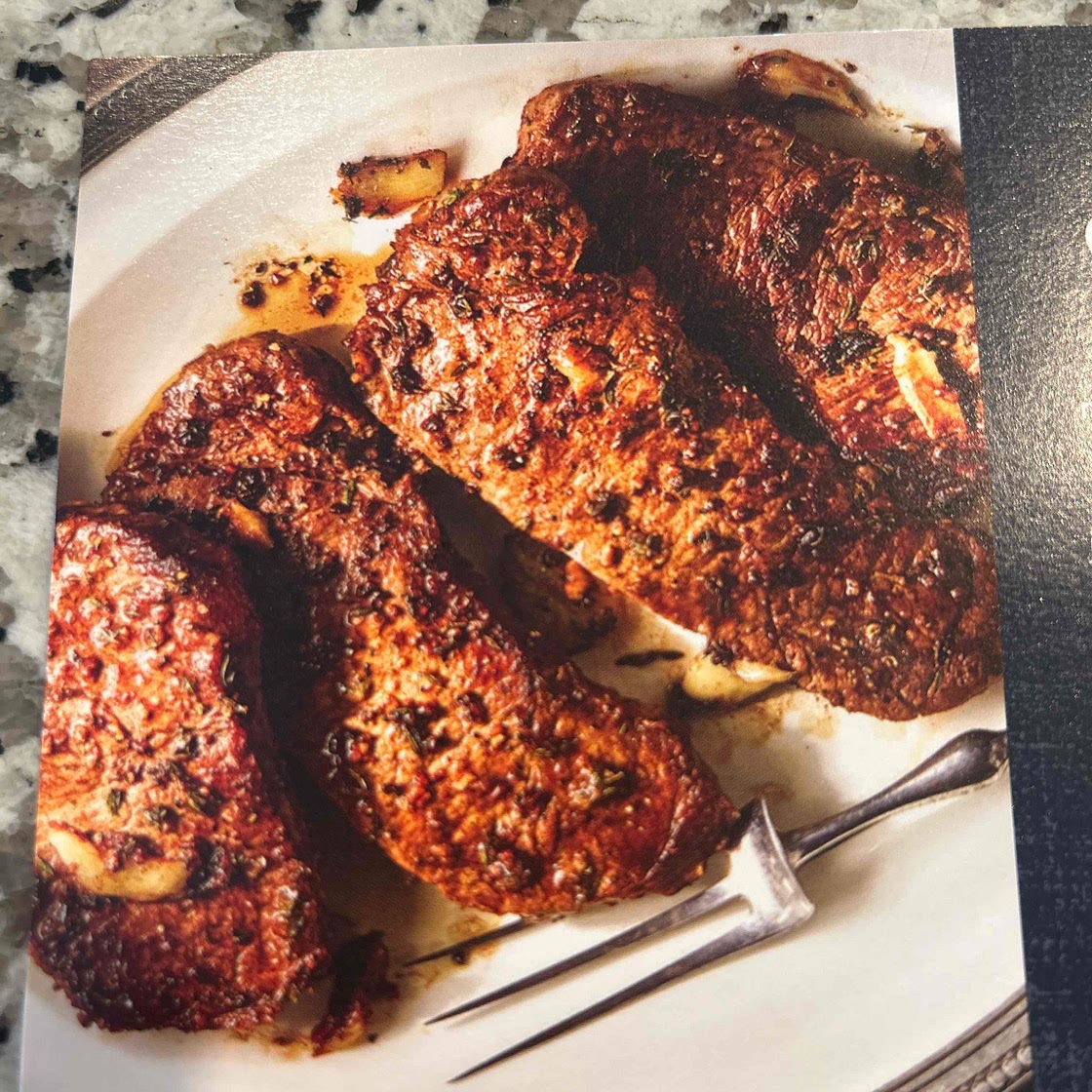 Herb Butter Basted Steaks