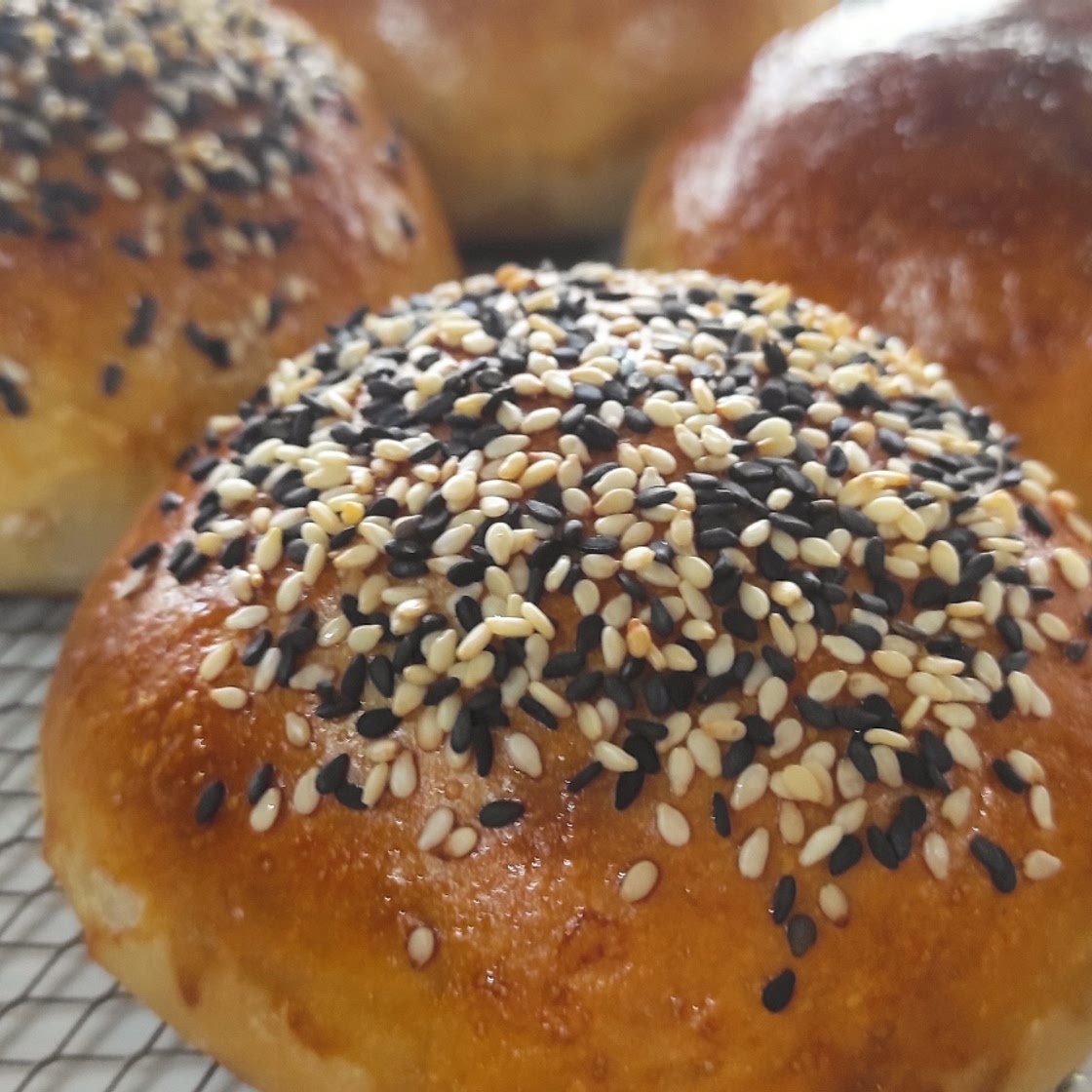 Panes de hamburguesa