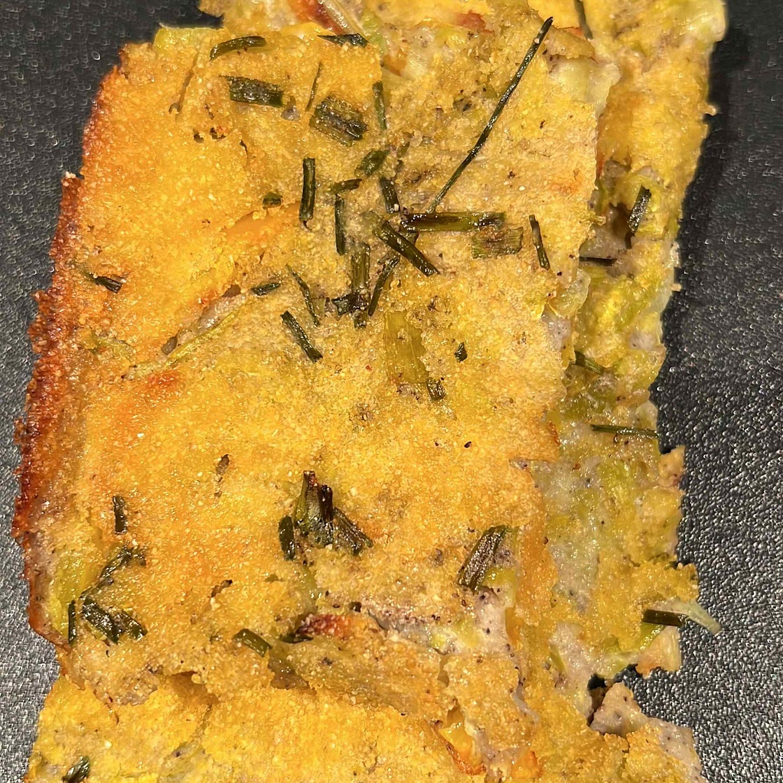 Farinata di fagioli alle verdure