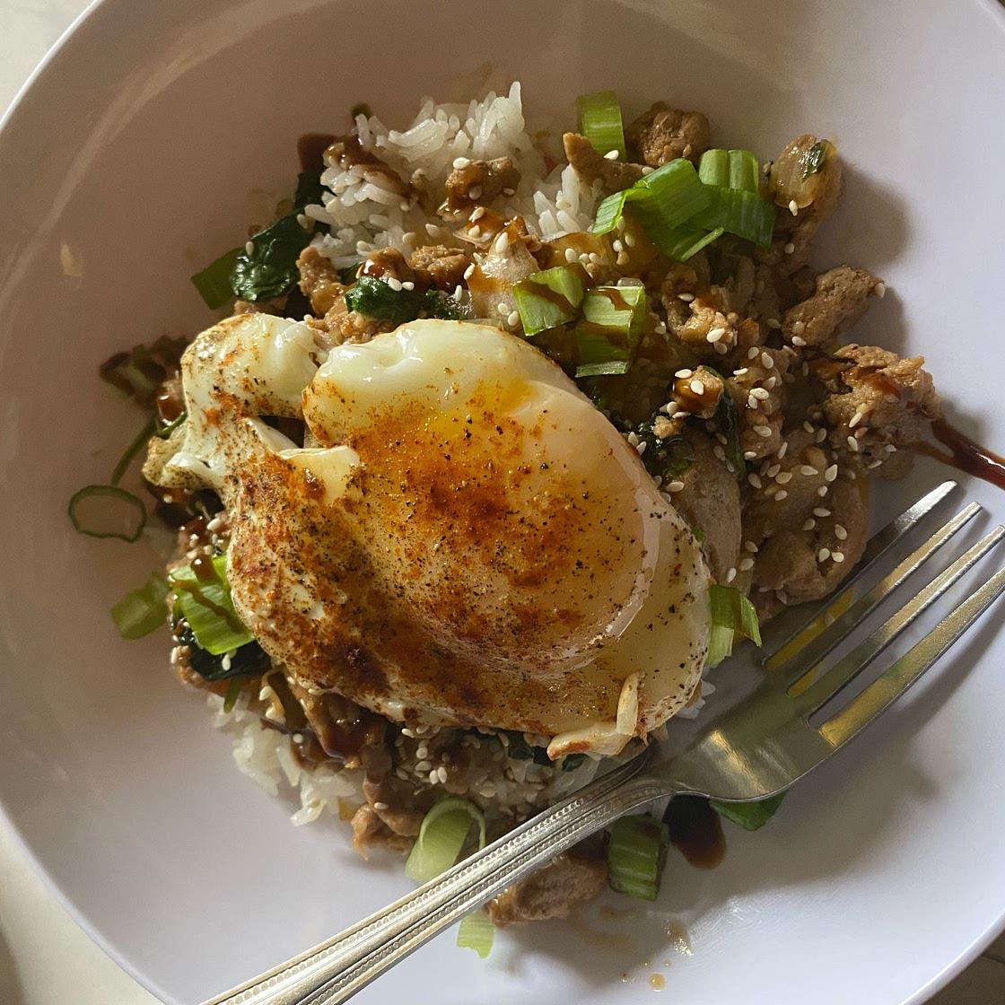 Korean-Inspired Ground Turkey