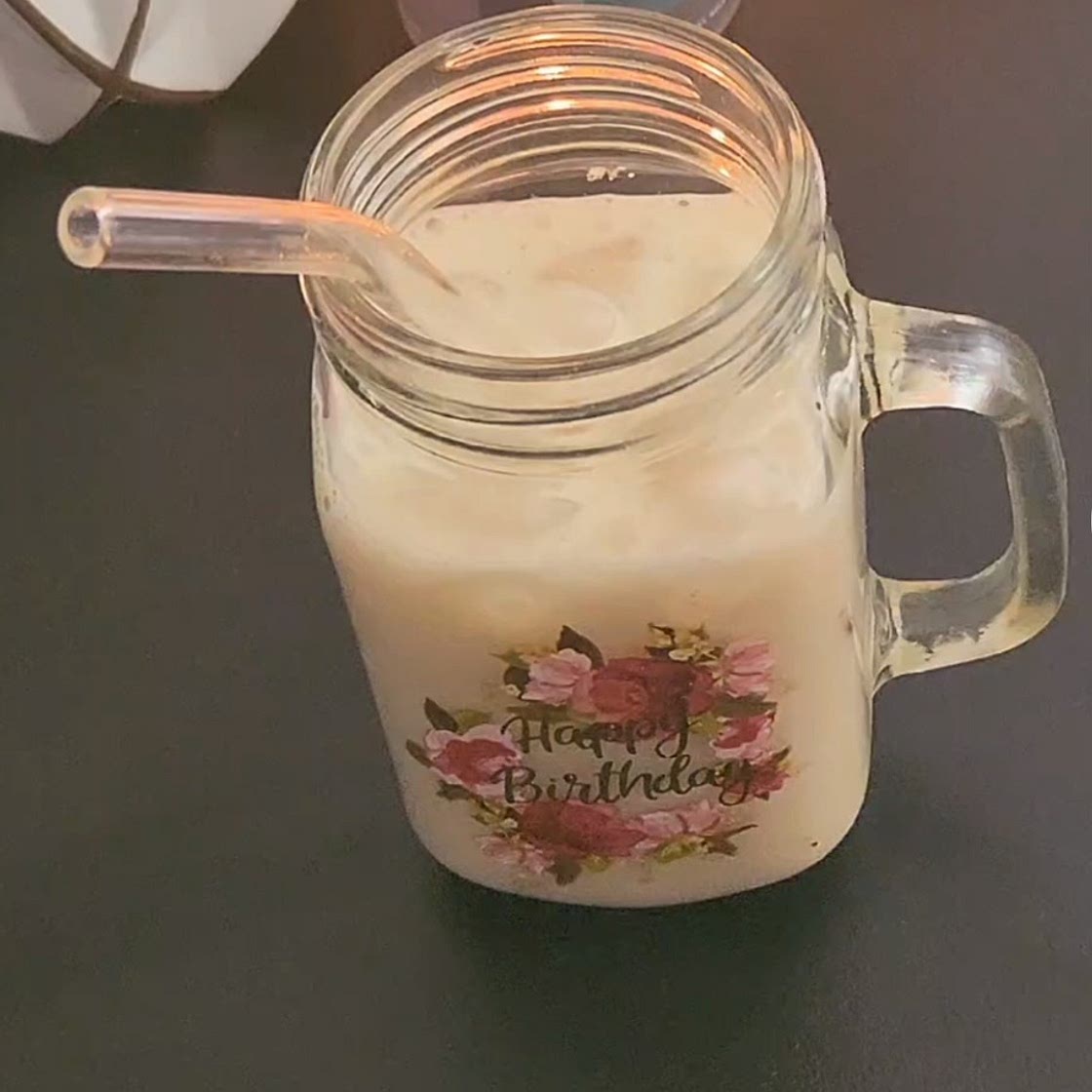 Agua fresca de platano