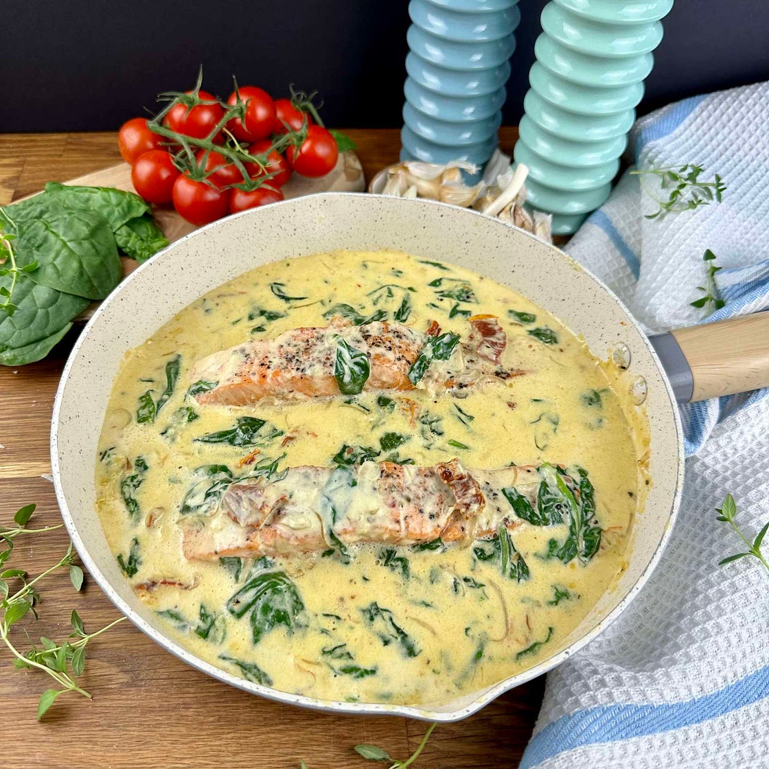 Creamy One-Pan Salmon