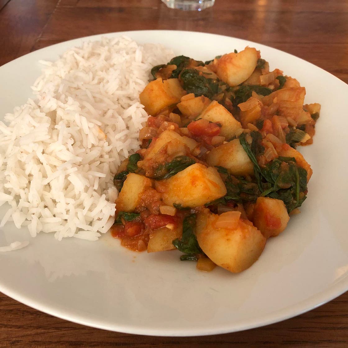 Saag Aloo