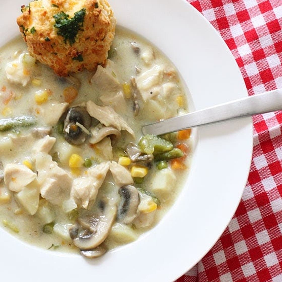 Chicken Pot Pie Soup