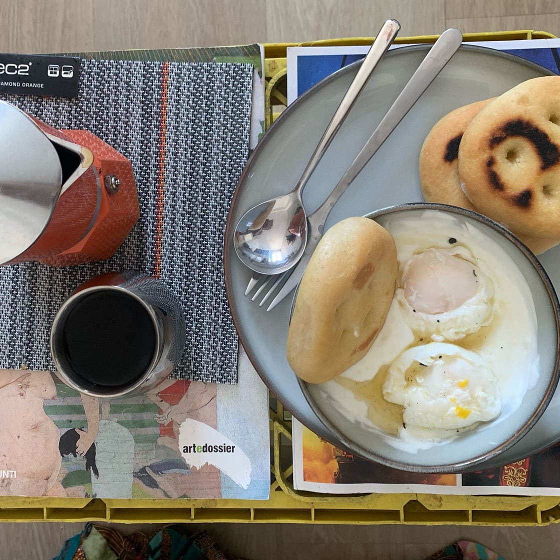Cilbir: Turkish Eggs in Garlicky Yogurt Sauce