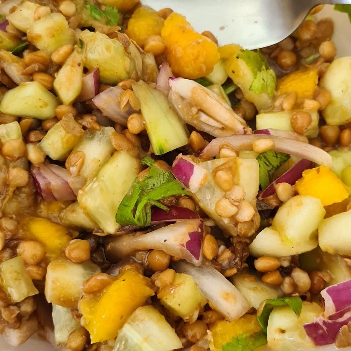 Ensalada de Lentejas Saludable