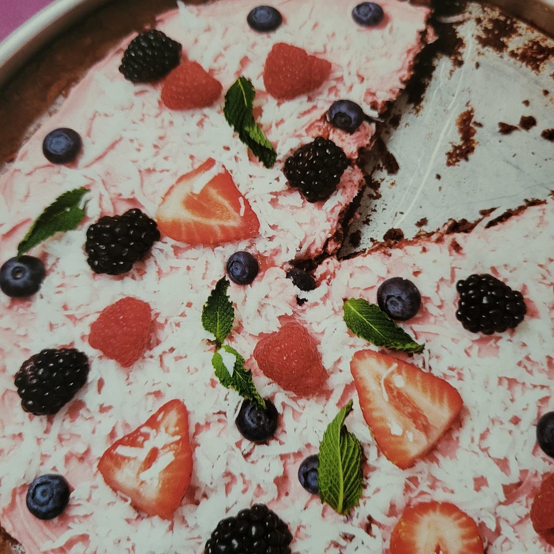 Brownie pizza