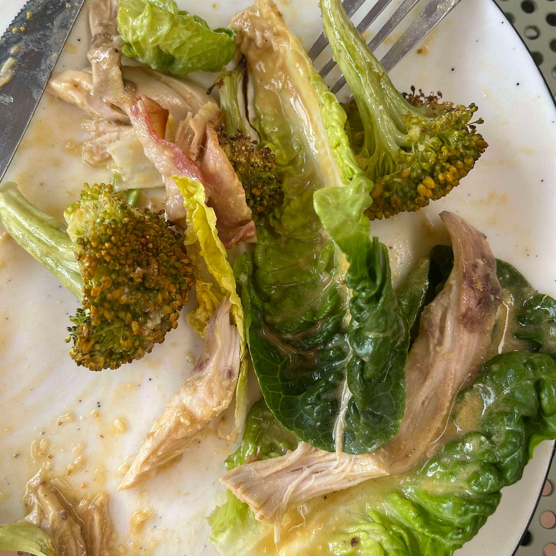 Broccoli Caesar Salad