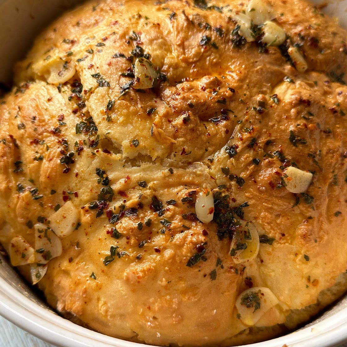 2 Ingredient Instant Fluffy Bread 