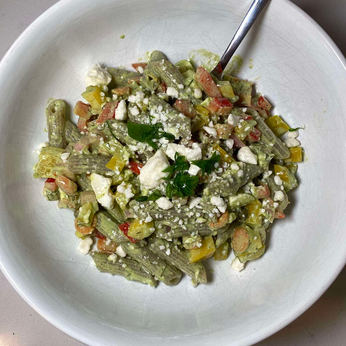 Creamy Basil Pasta