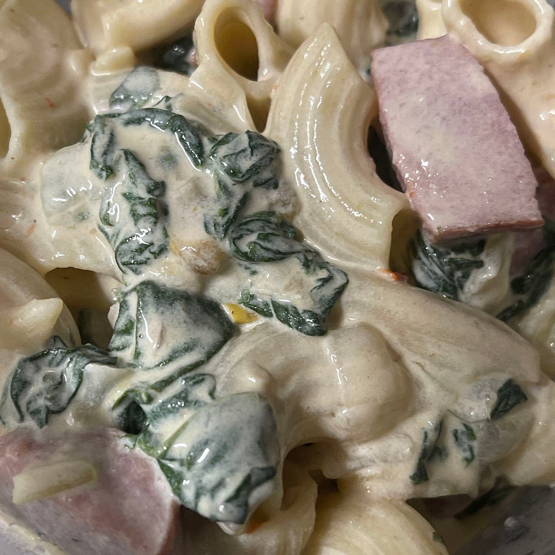 Sausage spinach pasta