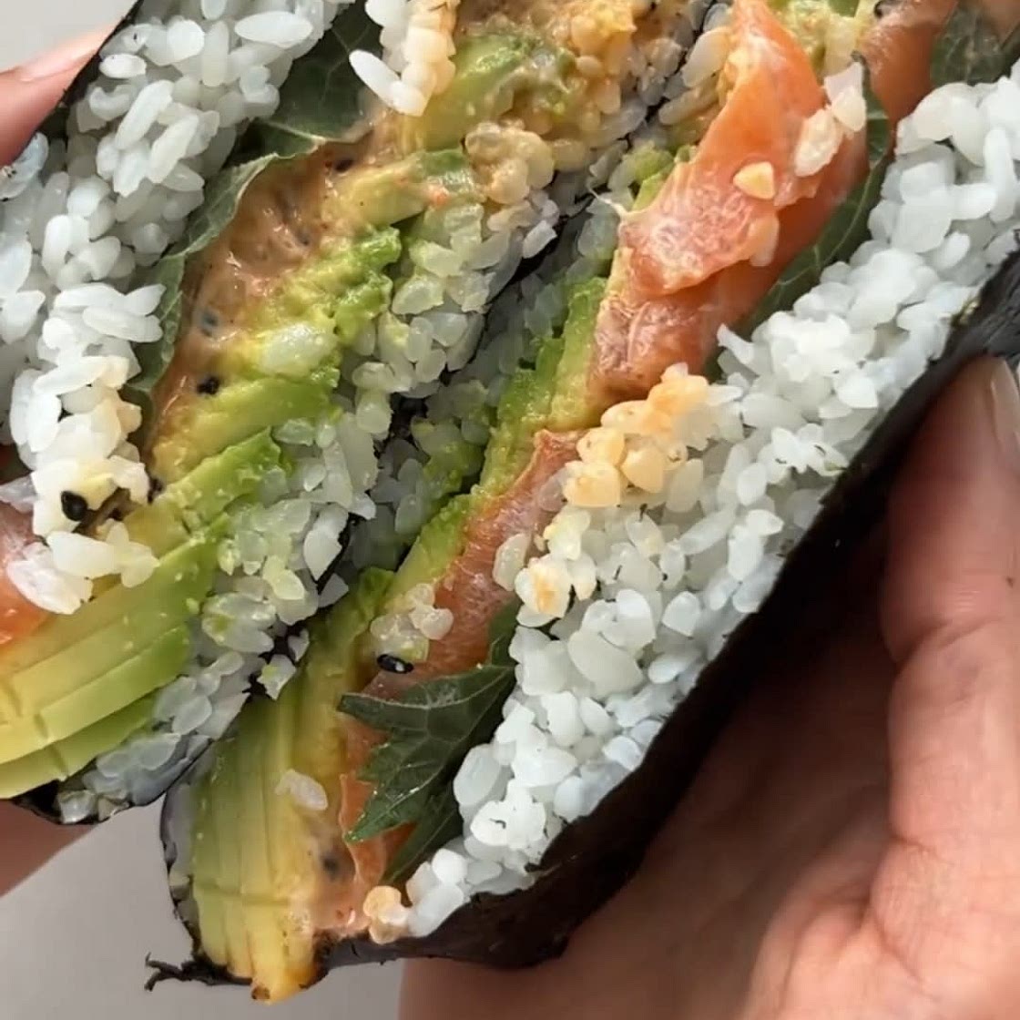Sandwich sushis