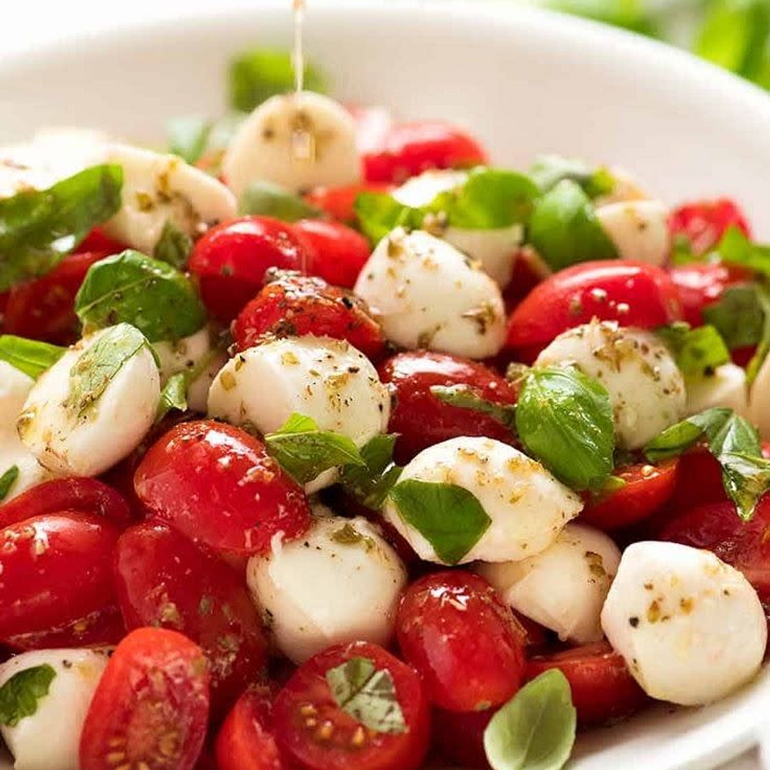 Salade tomate mozzarella